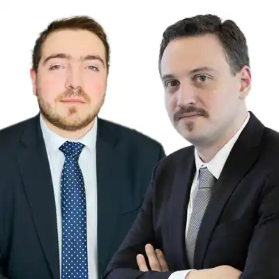 Lucas Iturres y Guillermo Marconi