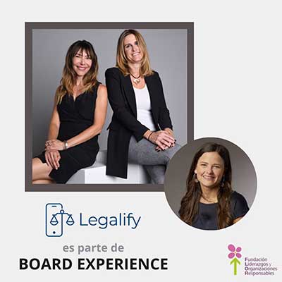Legalify se suma a Board Experience de Fundacion Flor