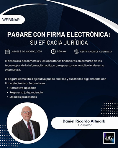Pagaré con firma electrónica: Su eficacia jurídica